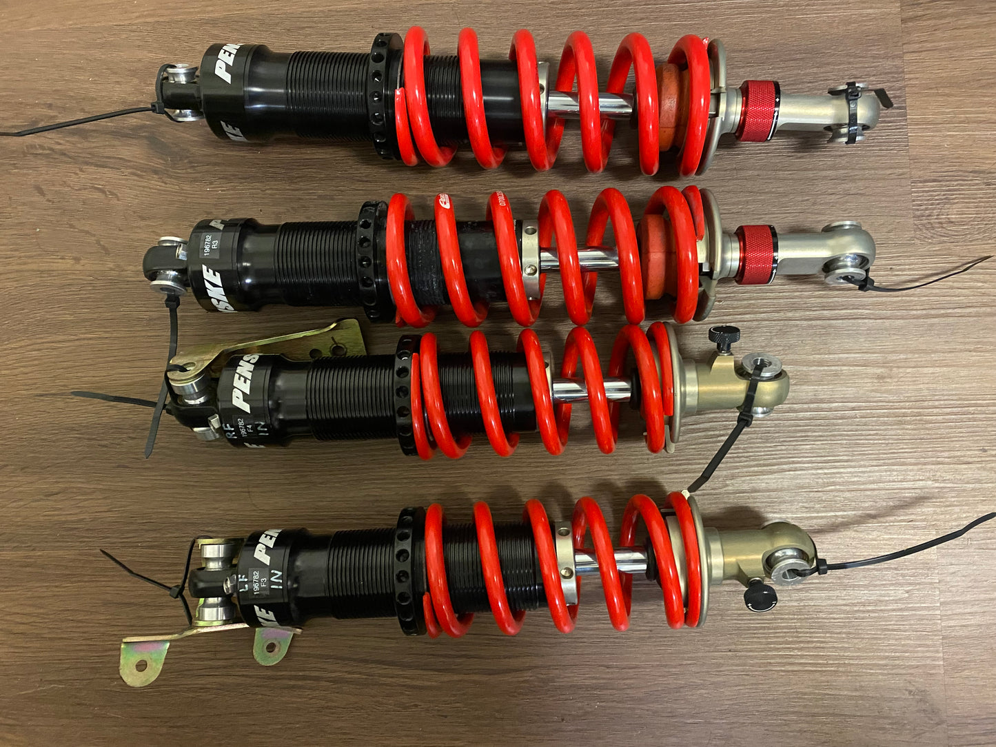 Penske single adjustable shocks for Elise and Exige