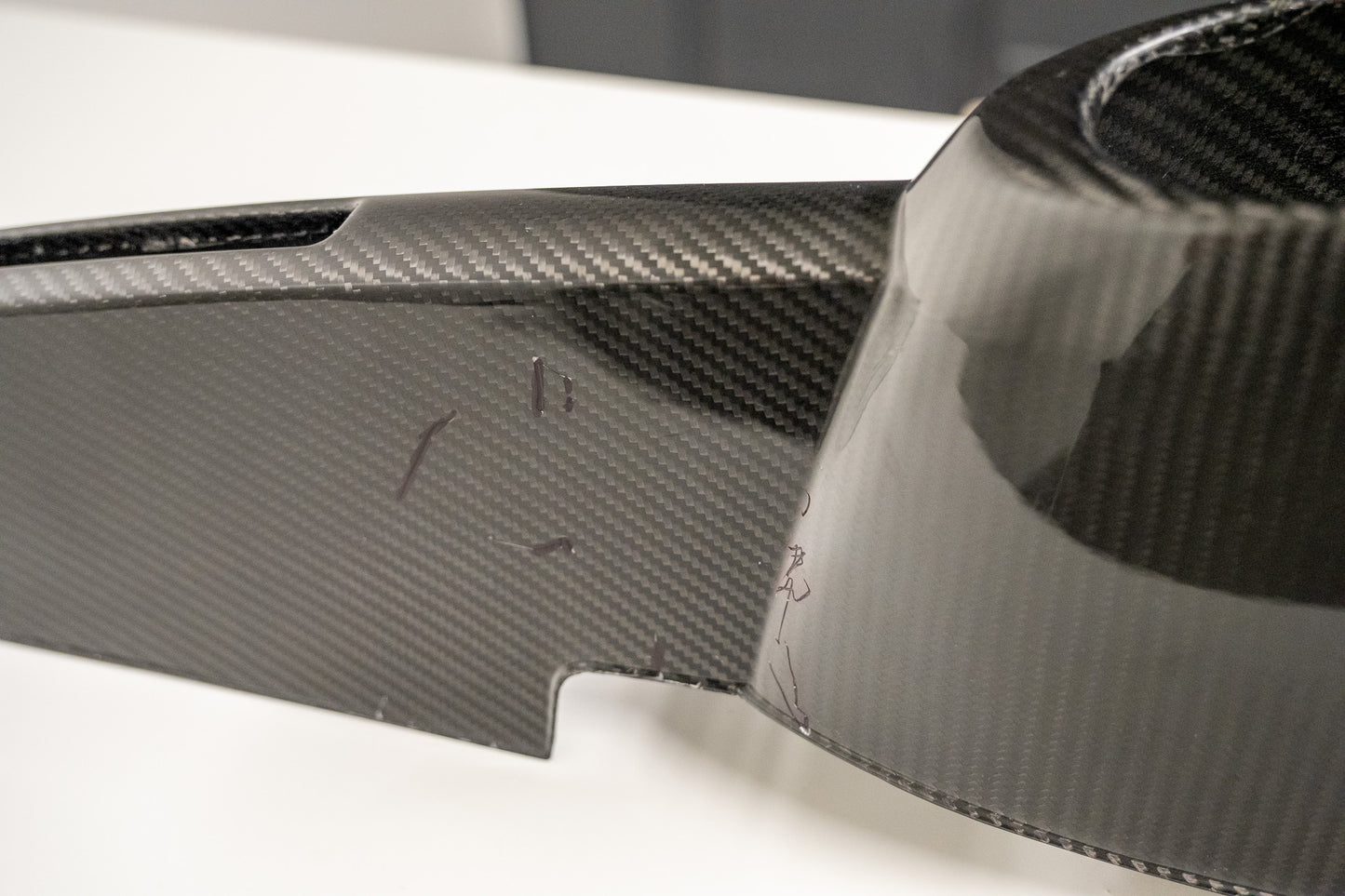 Carbon fiber center console for Lotus Elise and Exige