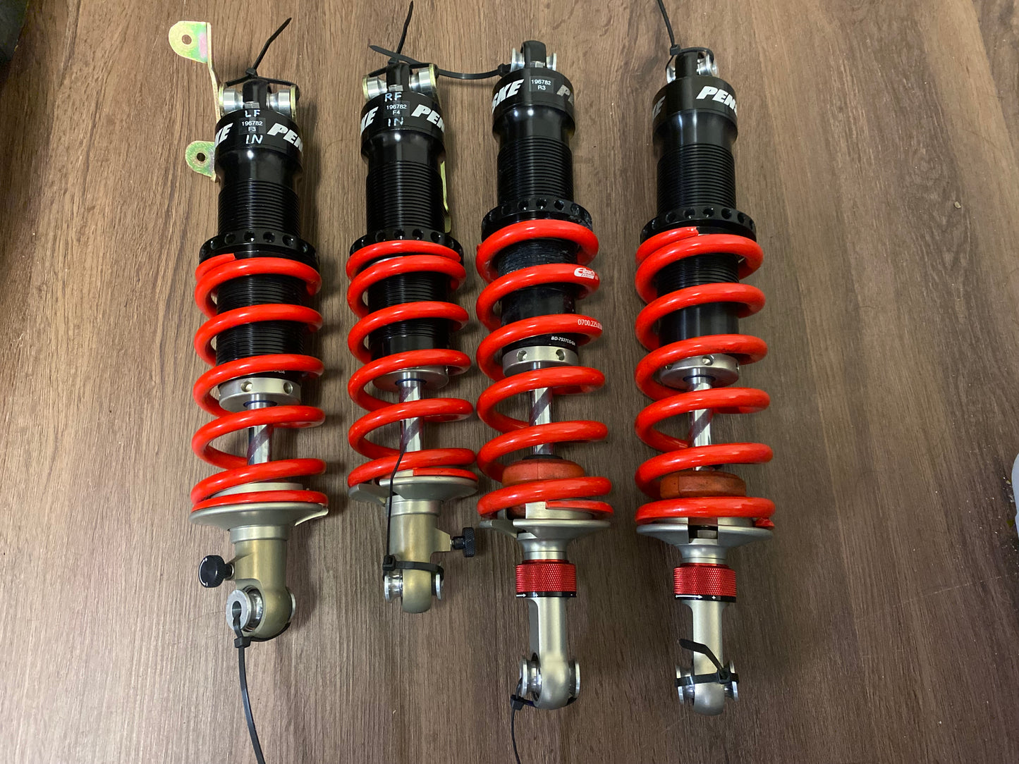 Penske single adjustable shocks for Elise and Exige