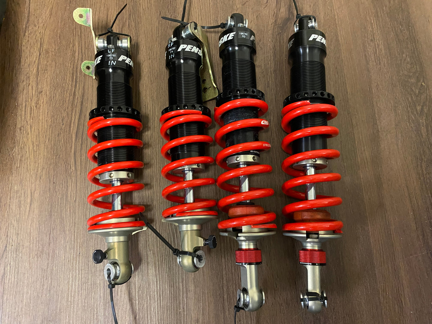 Penske single adjustable shocks for Elise and Exige